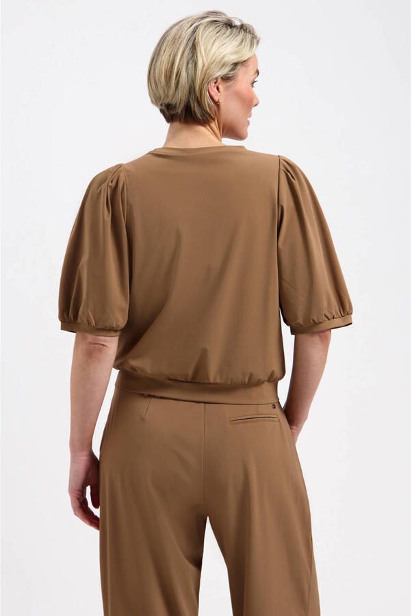Lady Day top bruin - Foto 2