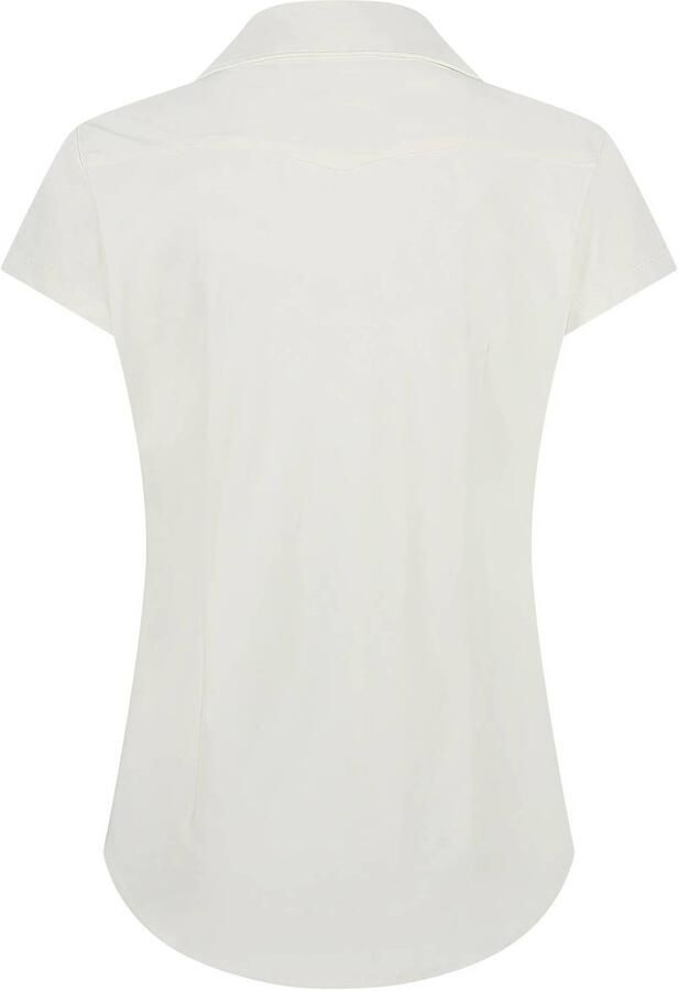Lady Day travelstof blouse ecru