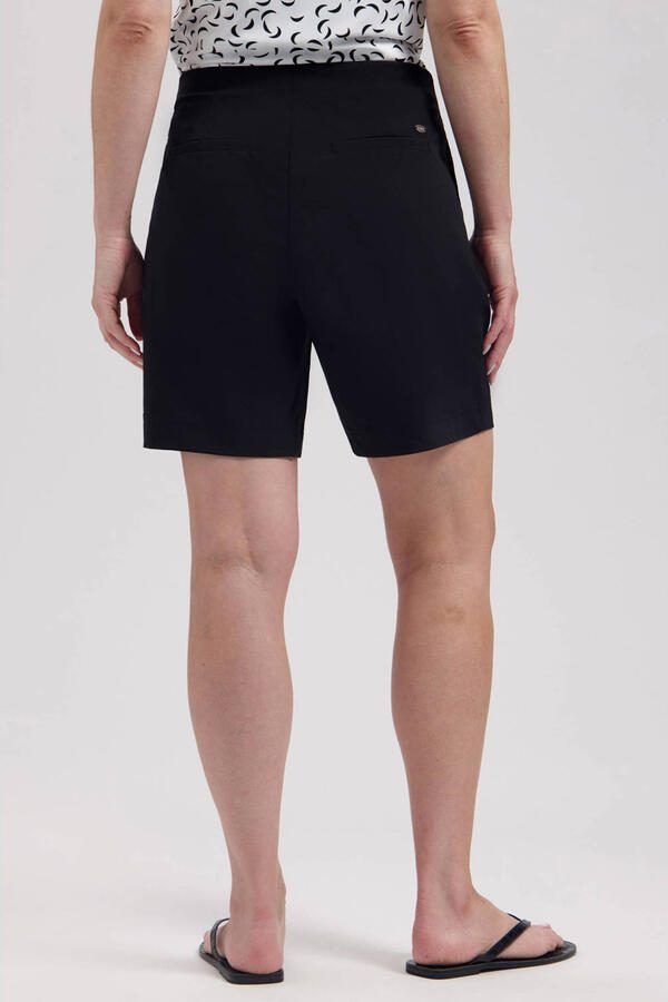 Lady Day travelstof regular high waist casual short zwart - Foto 2
