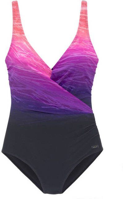 Lascana Badpak in kleurverloop en modellerend effect