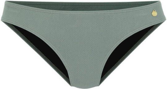 Lascana Bikinibroekje Cana unikleur van structuurstof