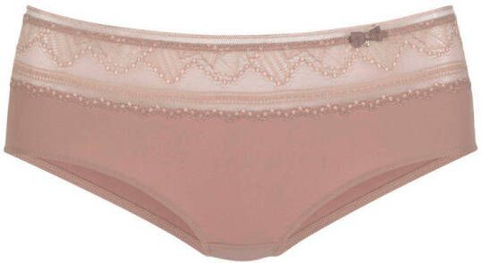 Lascana Hipster TIZIANA met kant gedeeltelijk van gerecycled polyamide