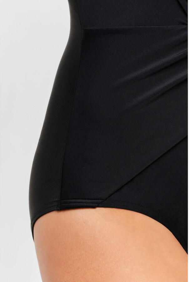 Lascana Badpak 1-delig zwempak Raffon zwart