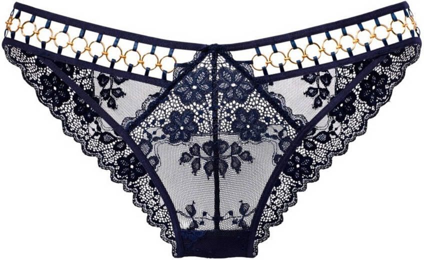 Lascana Tanga met cut-outs en decoratieve ringen sexy lingerie verleidelijke ondermode