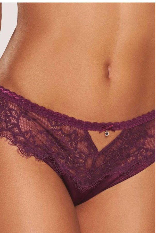 Lascana String Alana met hoog zijdegehalte en elegant kant - Foto 2