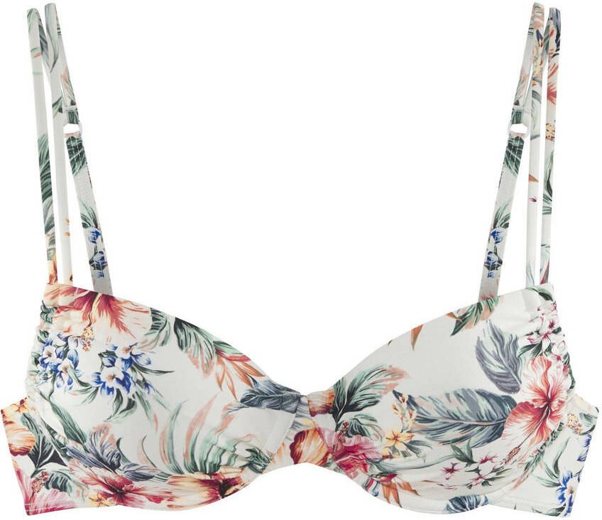 Lascana Beugelbikinitop Salsa met mooie bloemenprint