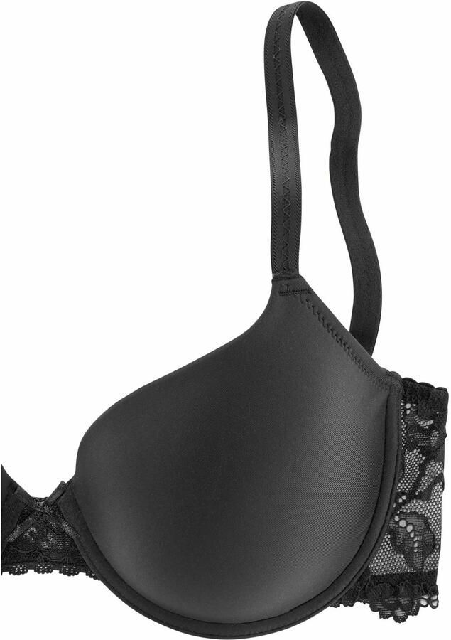 Lascana Bh met steuncups Vittoria met beugel en rug van gebloemde kant