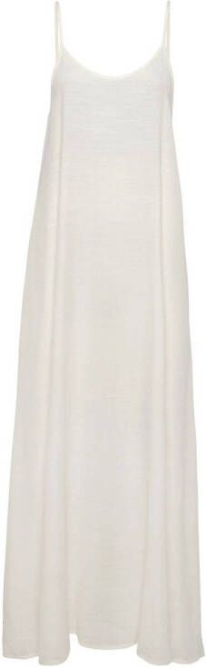 Lascana Maxi-jurk met ronde hals luchtige zomerjurk strandjurk