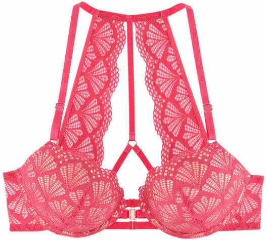 Lascana Push-up-bh Sienna met decoratieve kanten achterkant sexy dessous
