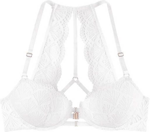 Lascana Push-up-bh Sienna met decoratieve kanten achterkant sexy dessous