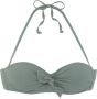 Lascana Beugelbikinitop in bandeaumodel Cana met strik voor - Thumbnail 1