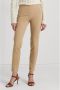 Lauren Ralph Lauren high waist slim fit pantalon Keslina beige - Thumbnail 1