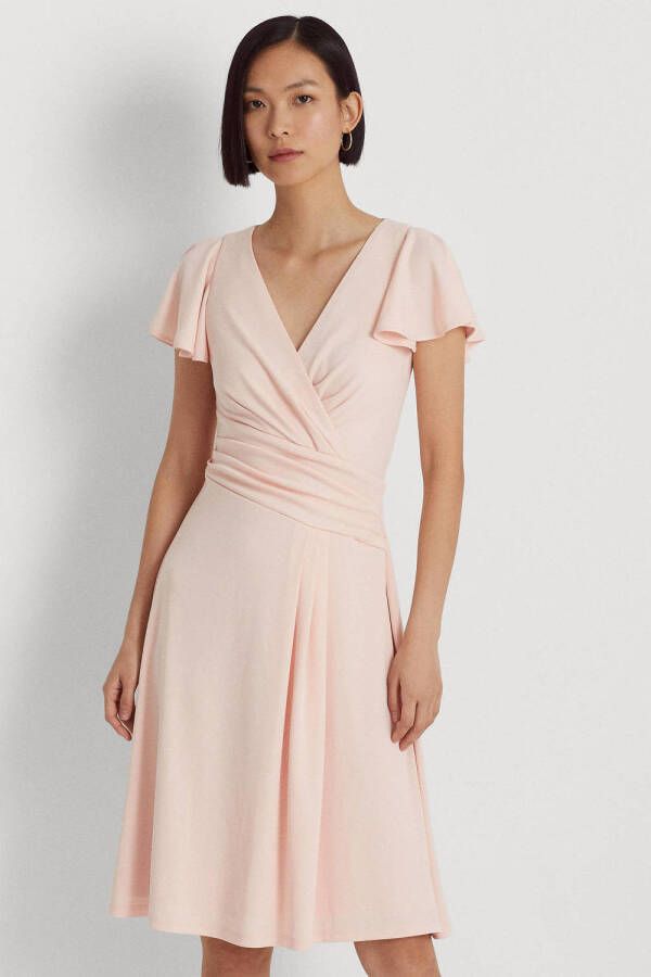 Lauren Ralph Lauren jurk Besarry lichtroze