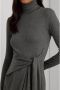 Lauren Ralph Lauren Midi-jurk met rolkraag - Thumbnail 1