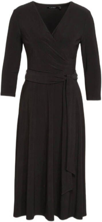 Lauren Ralph Lauren Knielange jurk met V-hals model 'CARLYNA'
