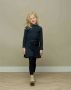 Le Chic jurk SOMAL donkerblauw Meisjes Rayon Ronde hals Effen 104 - Thumbnail 1
