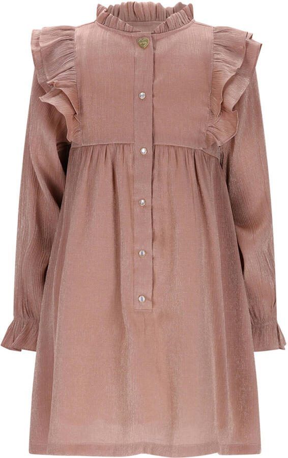 Le Chic A-lijn jurk bruin