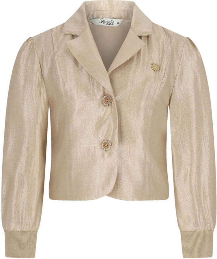 Le Chic cropped blazer goud