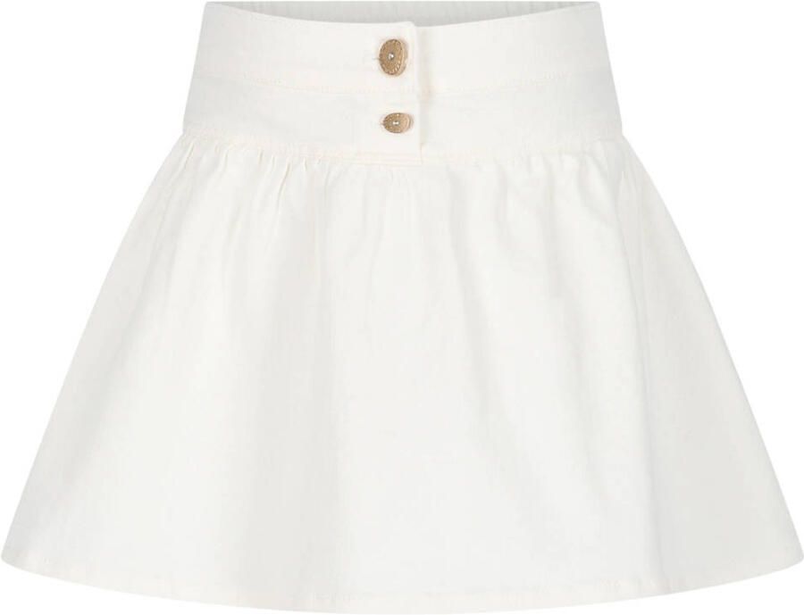 Le Chic denim korte rok wit