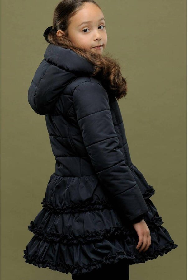 Le Chic gewatteerde jas blauw - Foto 2