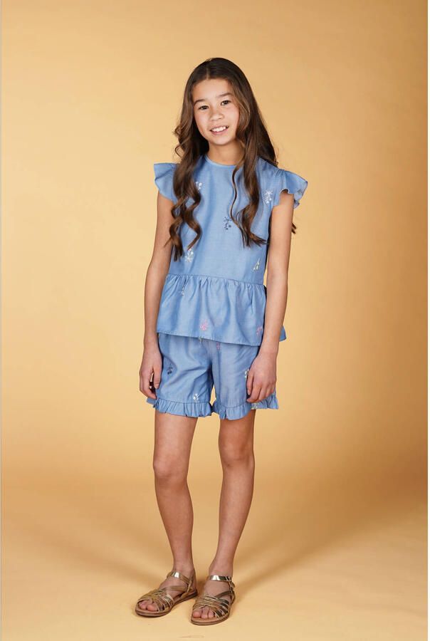 Le Chic blousetop blauw - Foto 1
