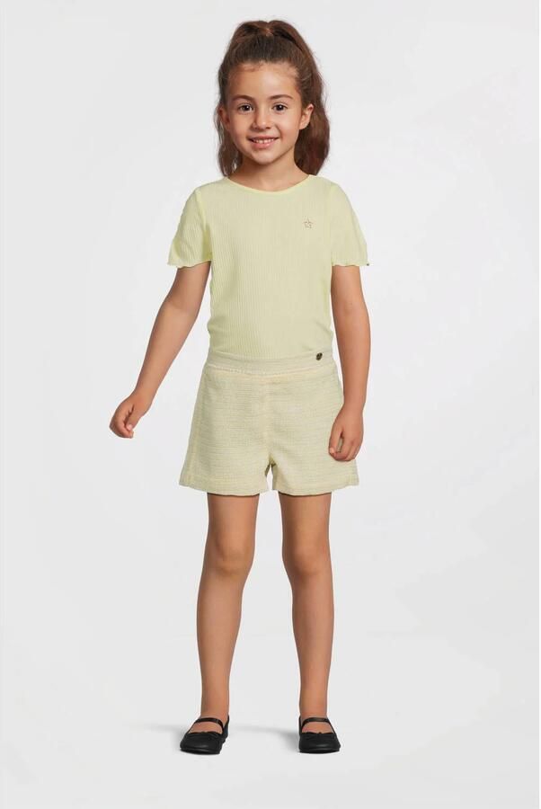 Le Chic regular casual short geel - Foto 4