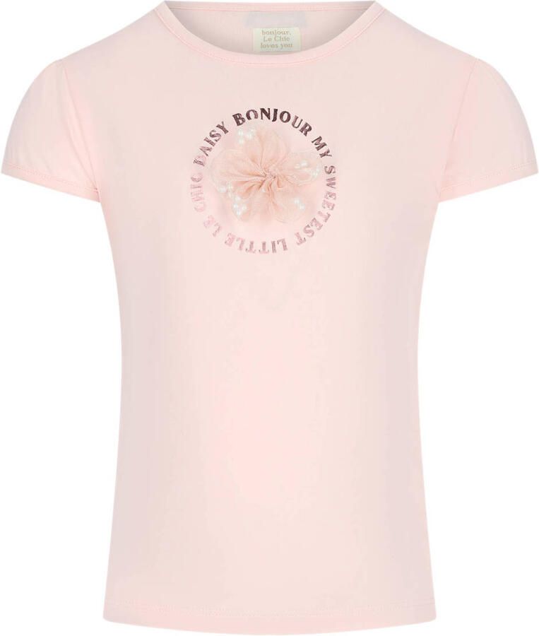 Le Chic T-shirt lichtroze