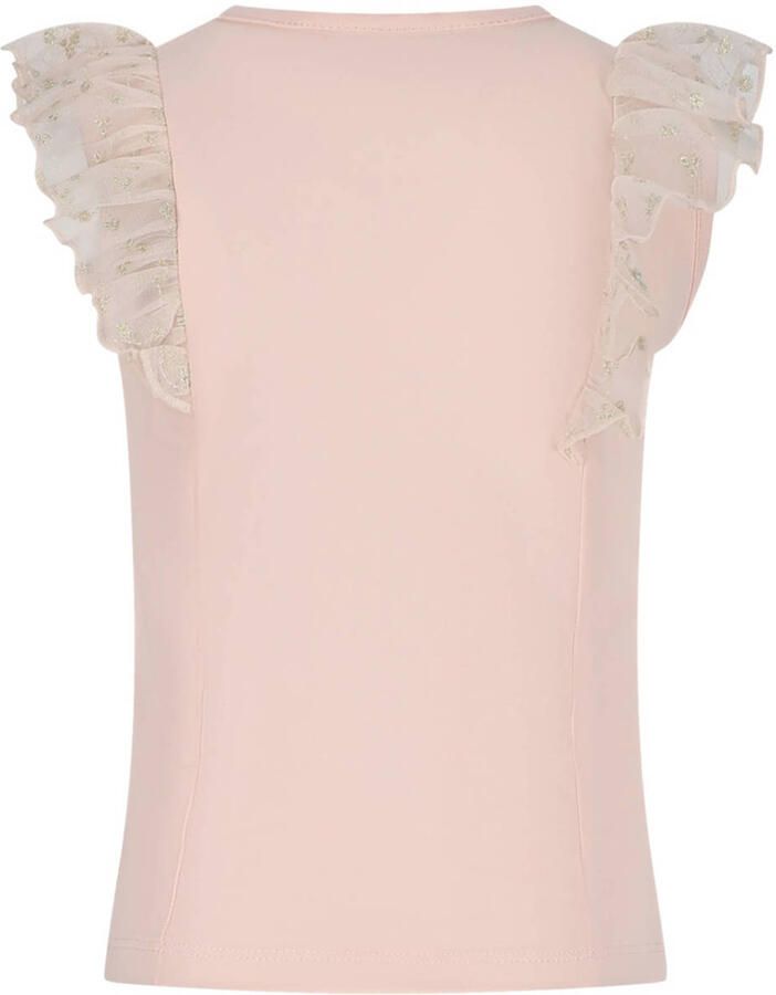 Le Chic T-shirt met ruches lichtroze - Foto 2