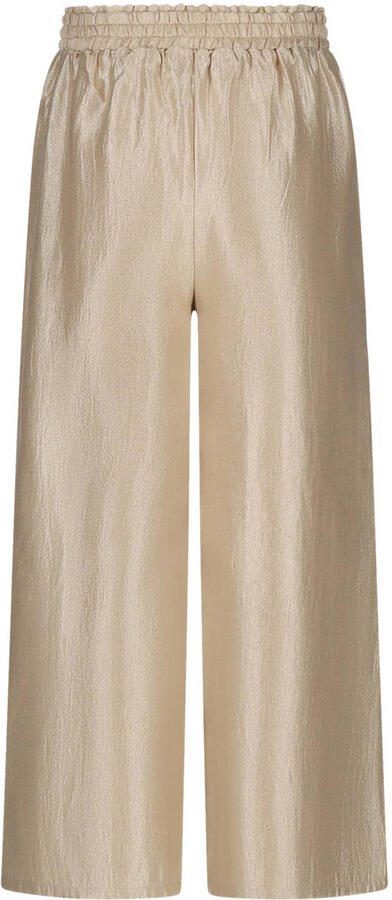 Le Chic wide leg broek goud - Foto 2