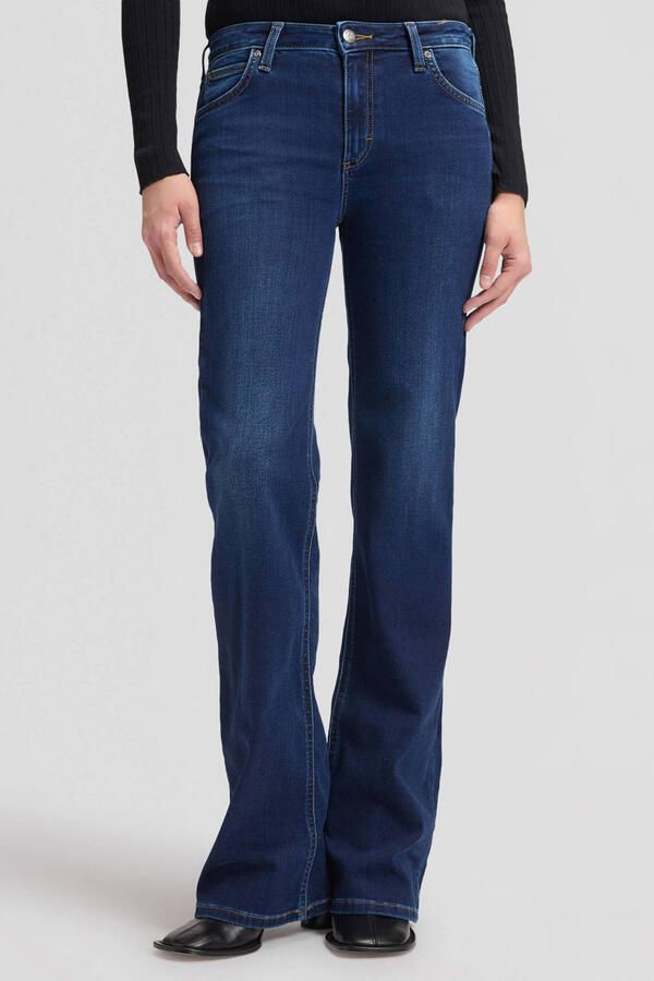 Lee bootcut jeans donkerblauw