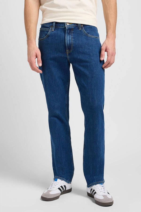 Lee Brooklyn straight leg jeans mid stonewash - Foto 2