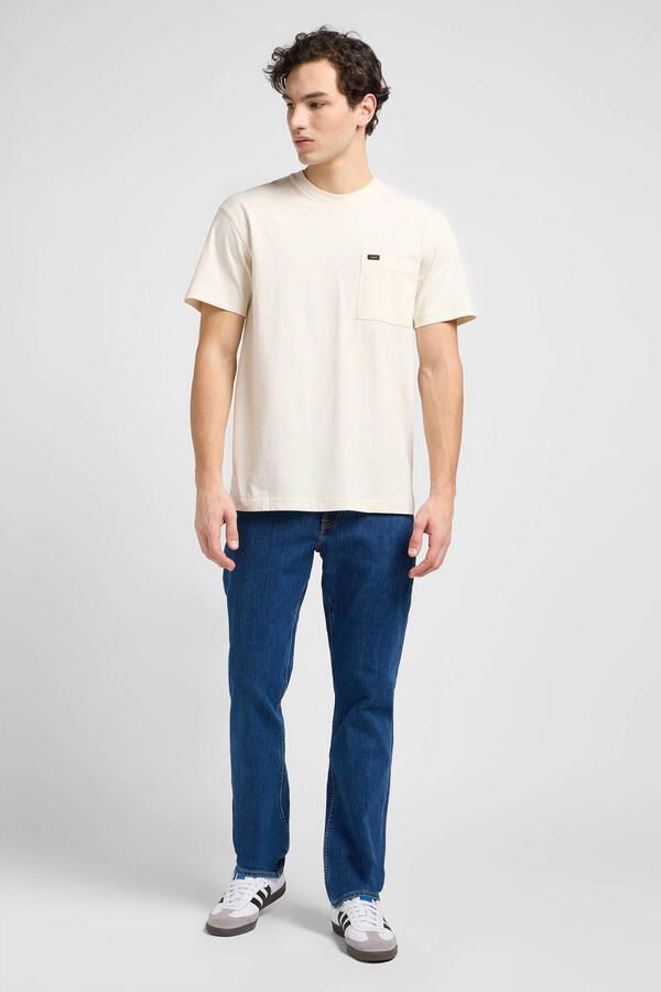 Lee Brooklyn straight leg jeans mid stonewash