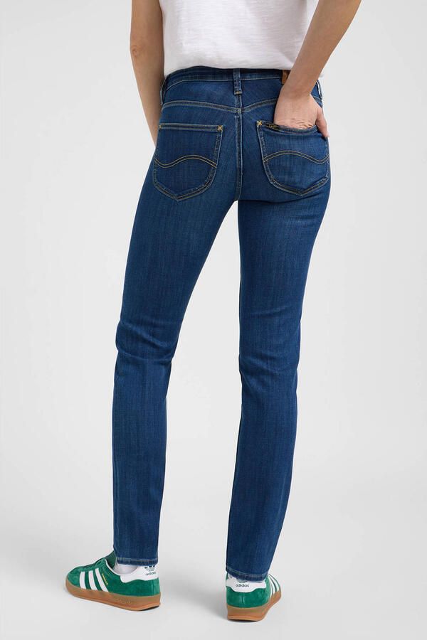 Lee straight leg jeans medium blue denim - Foto 3