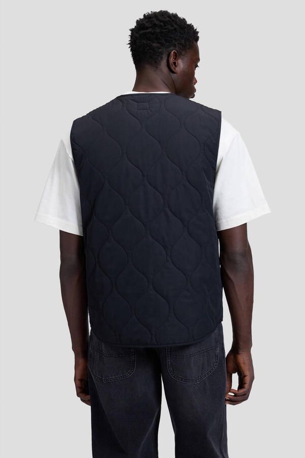 Lee quilted bodywarmer zwart - Foto 2