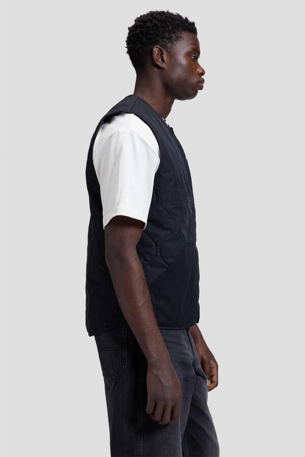 Lee quilted bodywarmer zwart - Foto 3