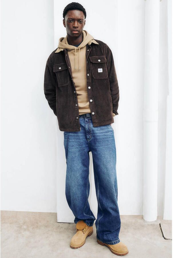 Lee relaxed fit corduroy overshirt chocolate torte - Foto 2