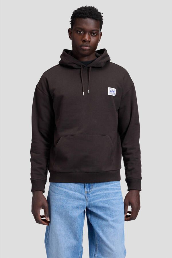 Lee Capuchon sweaters 112386607 WORKWEAR HOODIE-CHOCOLATE TORTE - Foto 2