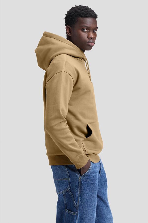 Lee relaxed fit hoodie donkerkaki - Foto 2