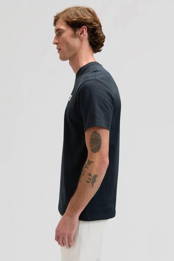 Lee relaxed T-shirt donkerblauw - Foto 2