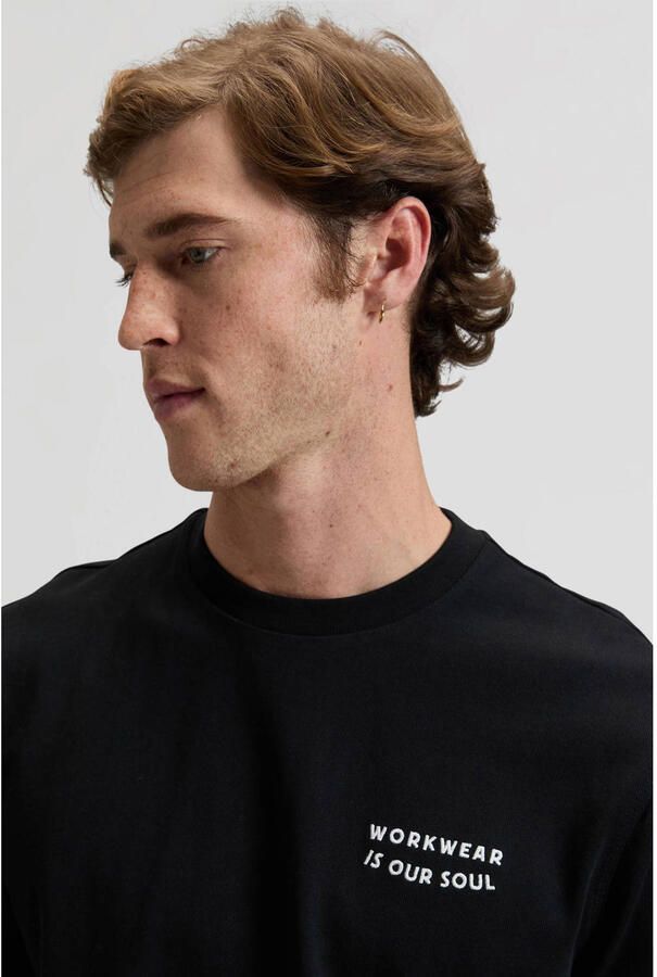 Lee relaxed T-shirt zwart - Foto 2