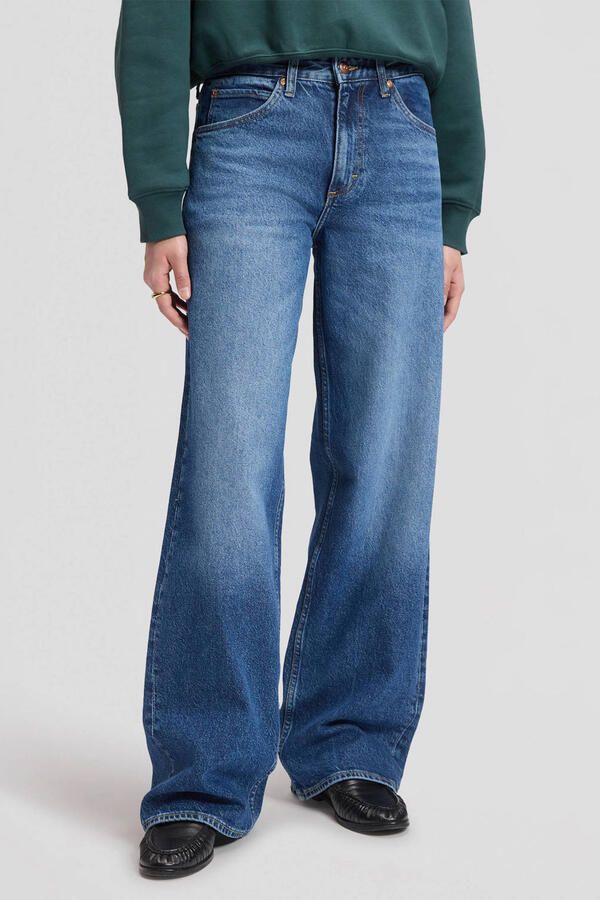 Lee Rider loose fit jeans donkerblauw - Foto 5