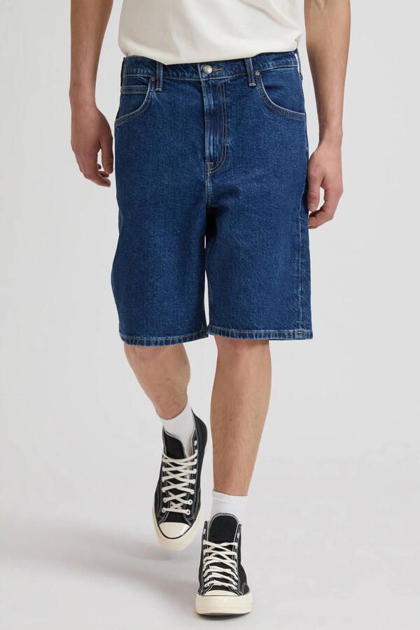 Lee short dark blue denim