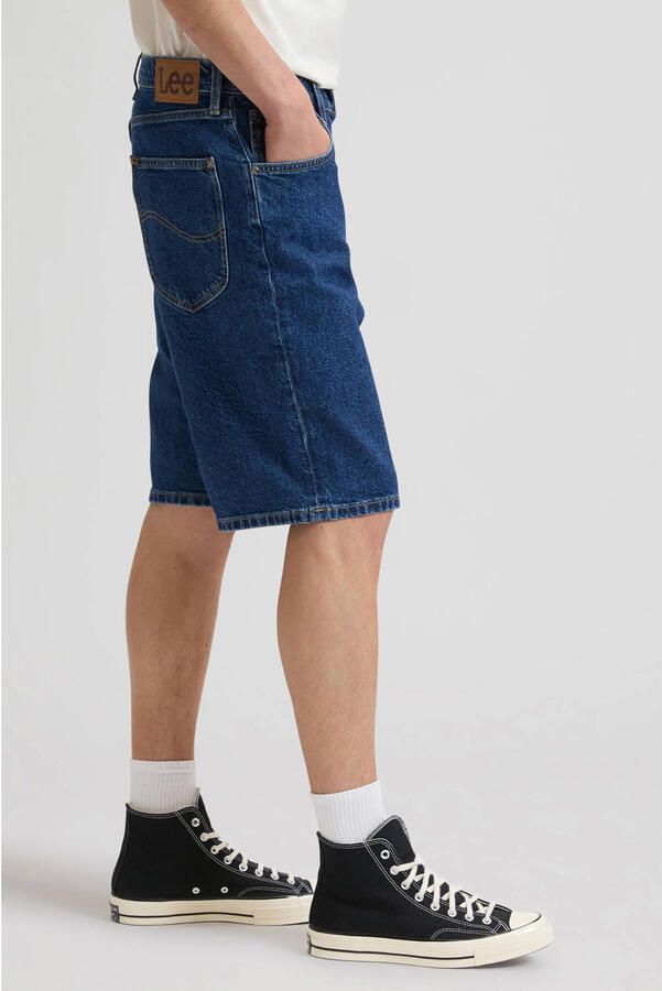 Lee short dark blue denim - Foto 3