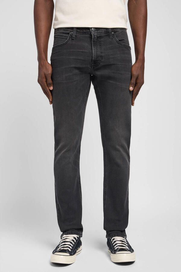 Lee Slanke jeans Luke Asphalt Rocker Blauw Heren