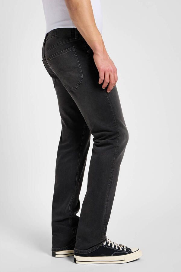Lee Straight Fit Zip Fly Jeans Gray Heren - Foto 2