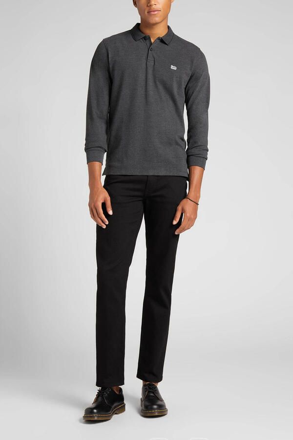 Lee straight leg jeans Brooklyn clean black