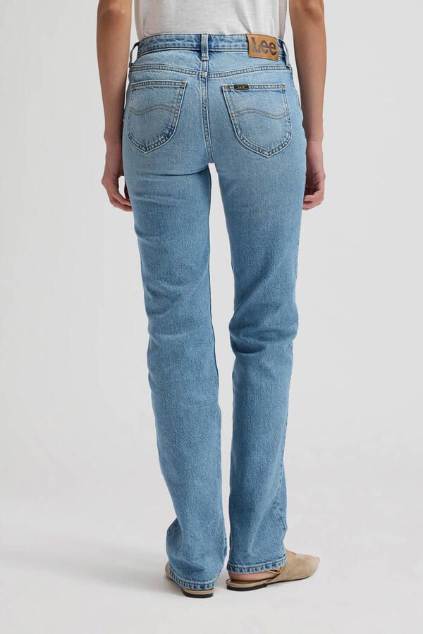 Lee straight leg jeans medium blue denim - Foto 3
