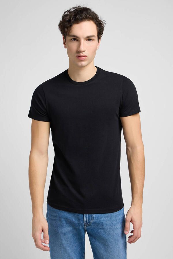 Lee T-shirt smalle pasvorm (set 2-delig)