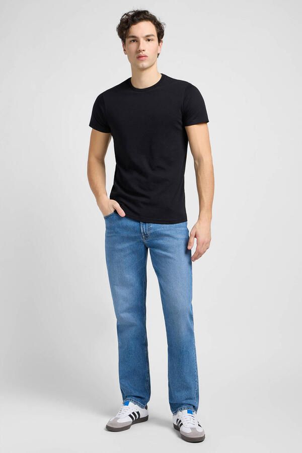 Lee T-shirt smalle pasvorm (set 2-delig) - Foto 3