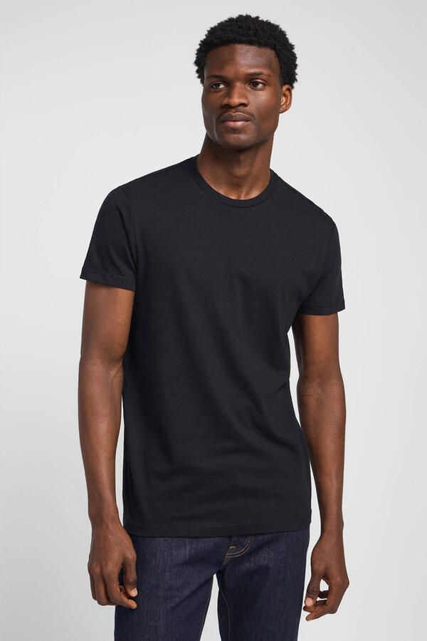 Lee T-shirt smalle pasvorm (set 2-delig) - Foto 2